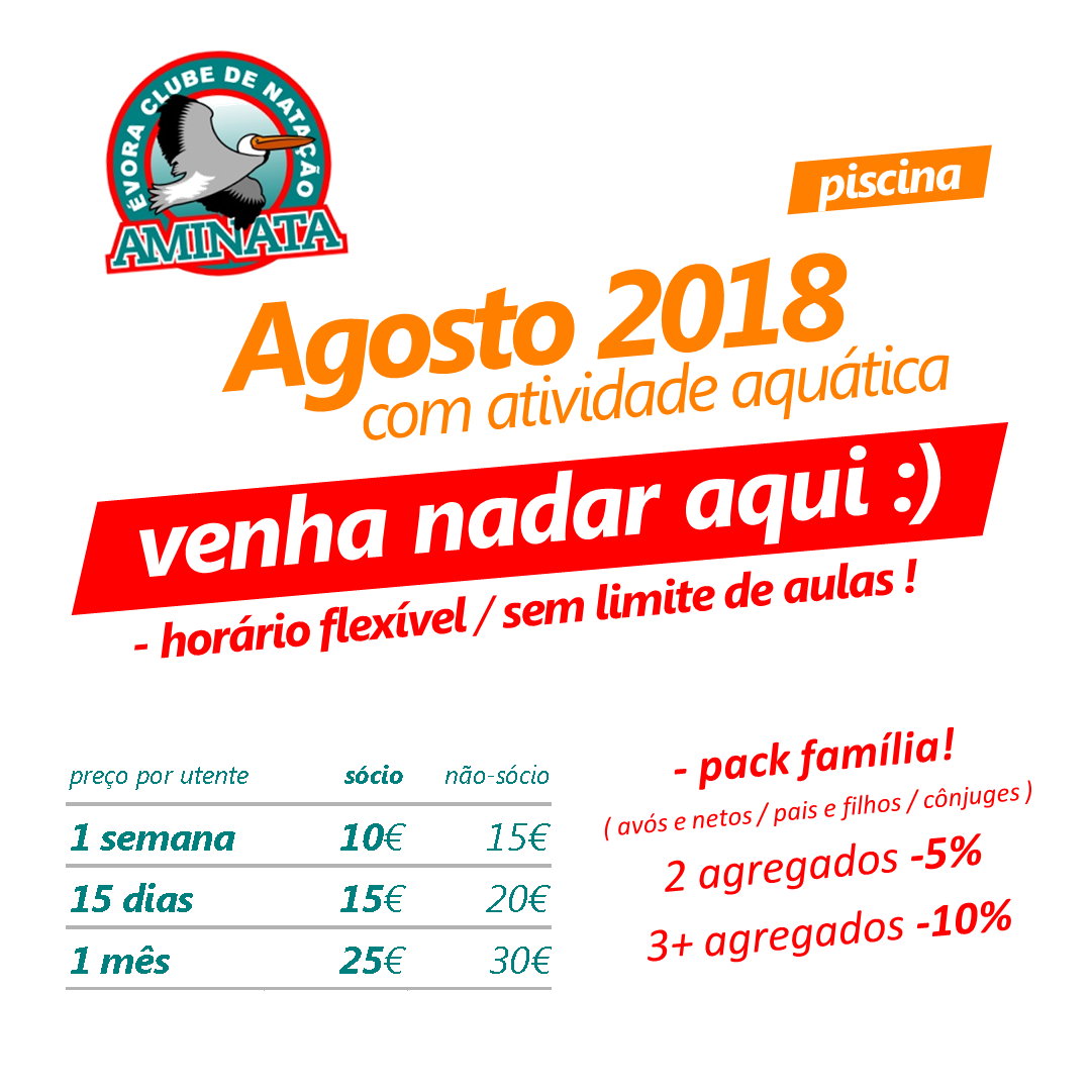 Agosto 2018 - Preços