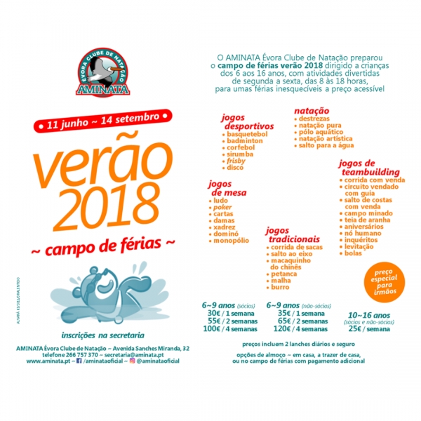 Aminata - Campos de Férias 2018
